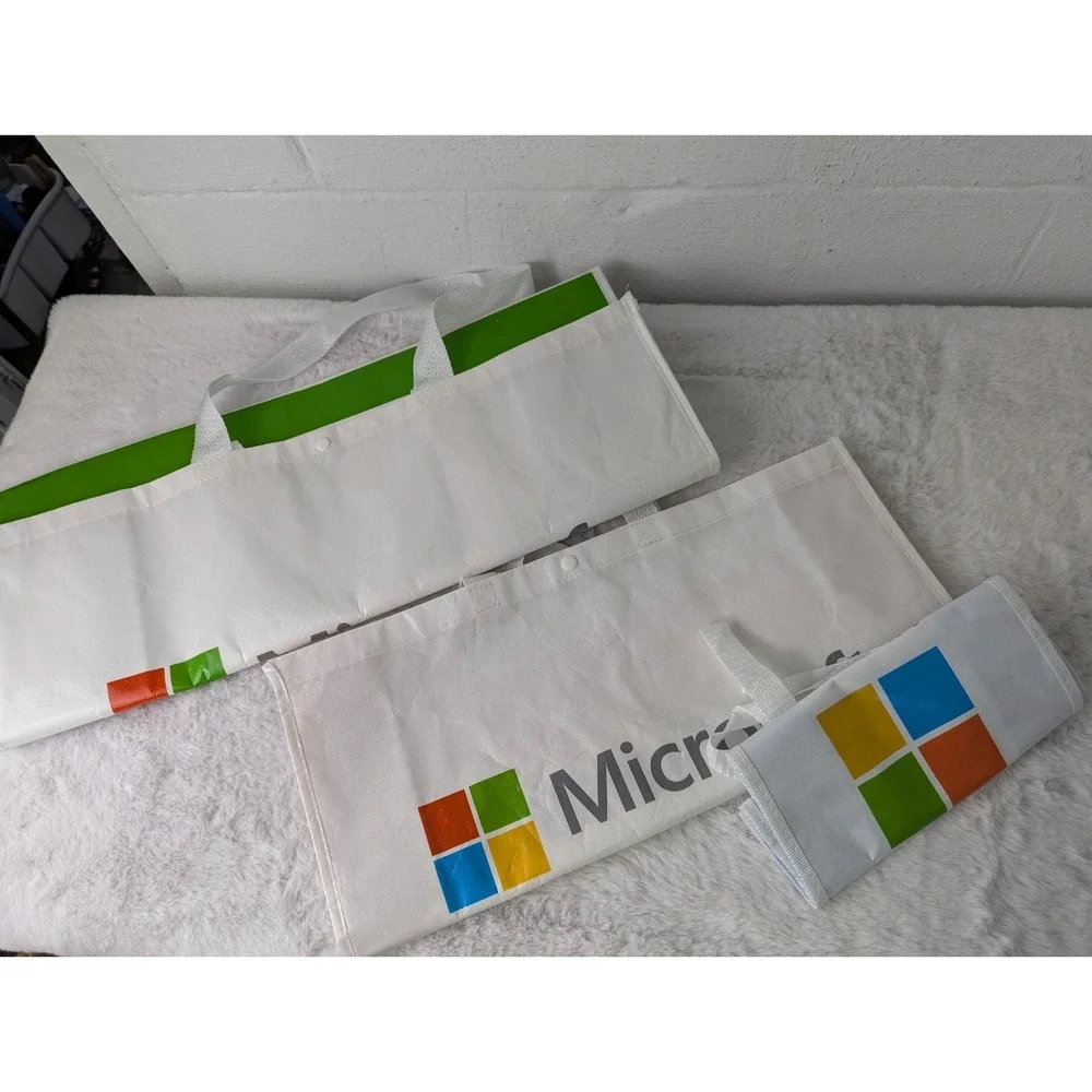 Microsoft Store Tote Bags Exclusive Set Of‎ 3